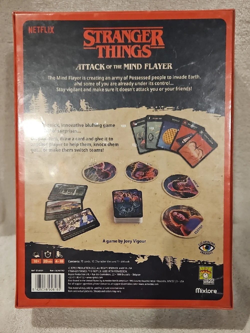 STRANGER THINGS ATTACK OF THE MIND FLAYER GAME